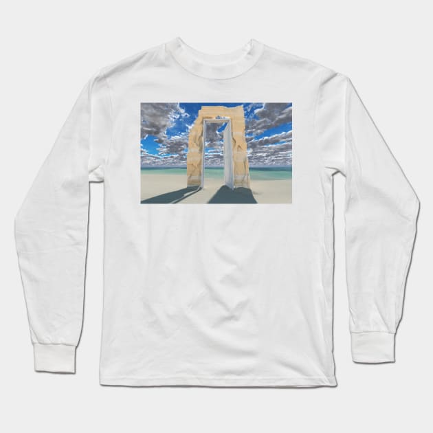 A Door to Soul Long Sleeve T-Shirt by Ryan Rad